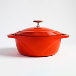 USA Enamel Cast Iron Dutch Oven