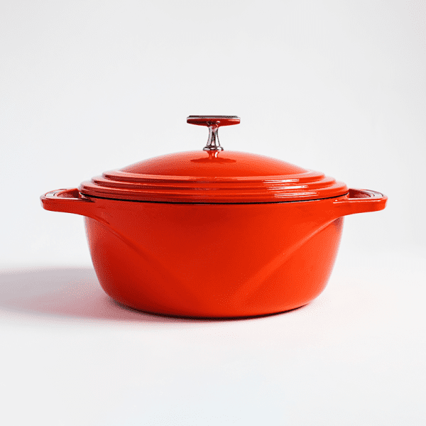 USA Enamel Cast Iron Dutch Oven