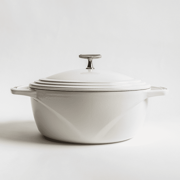 USA Enamel Cast Iron Dutch Oven