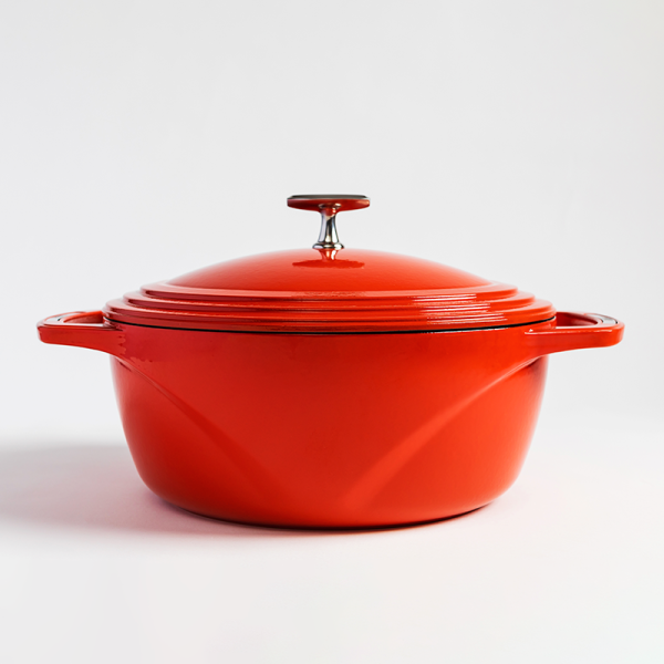 USA Enamel Cast Iron Dutch Oven