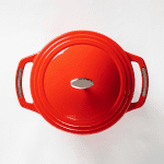USA Enamel Cast Iron Dutch Oven