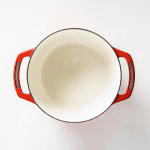USA Enamel Cast Iron Dutch Oven