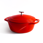 USA Enamel Cast Iron Dutch Oven