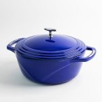 USA Enamel Cast Iron Dutch Oven