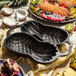 Seasoned Cast Iron Pineapple Pan