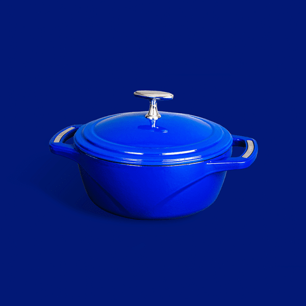 USA Enamel Cast Iron Dutch Oven
