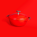USA Enamel Cast Iron Dutch Oven