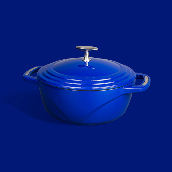 USA Enamel Cast Iron Dutch Oven