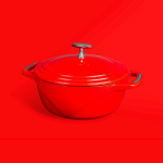 USA Enamel Cast Iron Dutch Oven