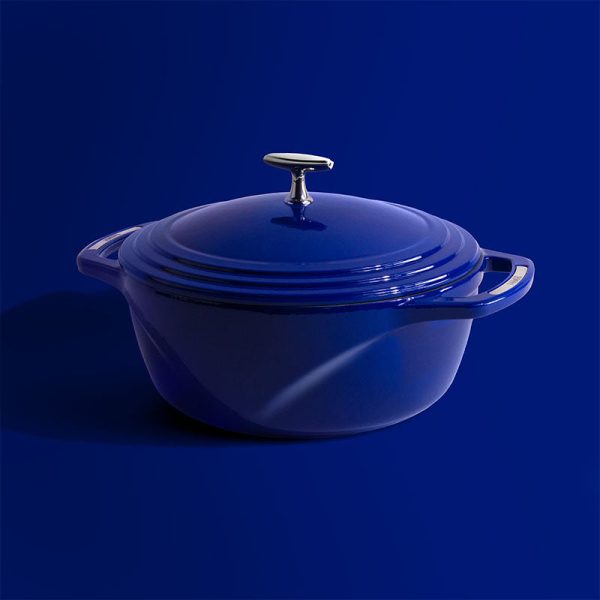 USA Enamel Cast Iron Dutch Oven