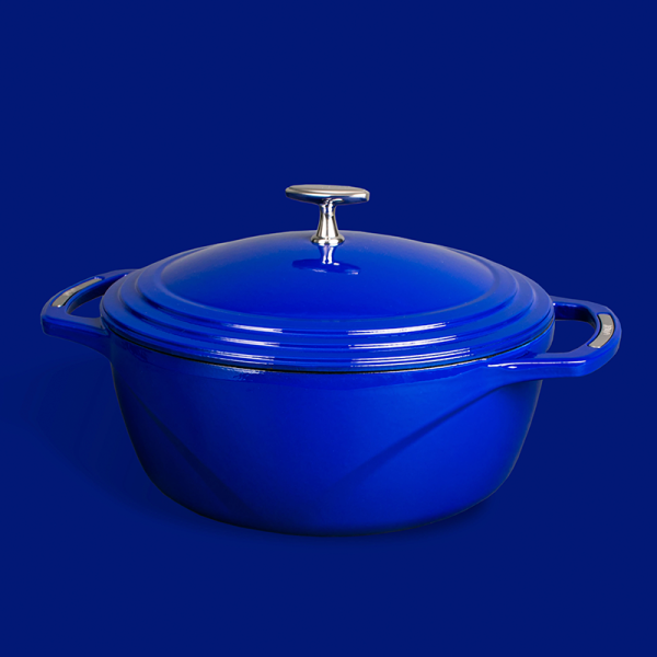 USA Enamel Cast Iron Dutch Oven