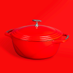USA Enamel Cast Iron Dutch Oven