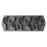 Seasoned Cast Iron Cactus Pan