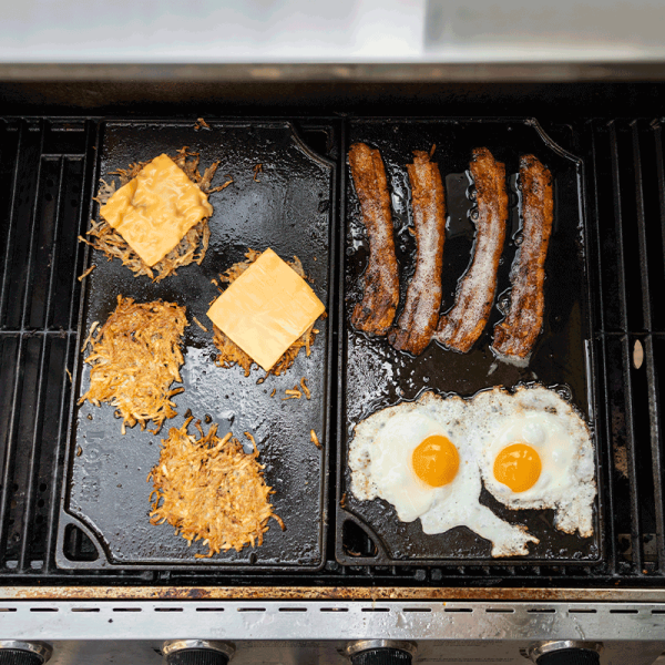 16.75 x 9.5 Inch Double Play Reversible Grill/Griddle