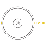 Round Glass Lid
