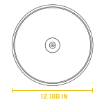 Round Glass Lid