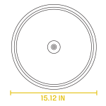 Round Glass Lid