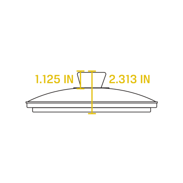 Round Glass Lid