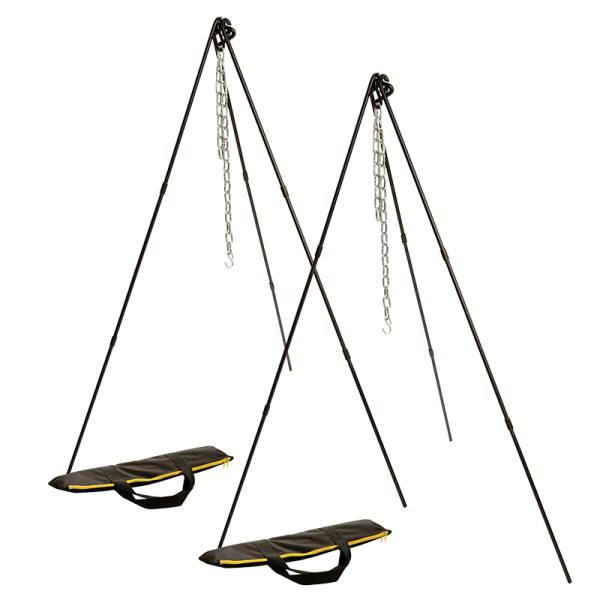 Adjustable Camp Tripod. 2 Pack