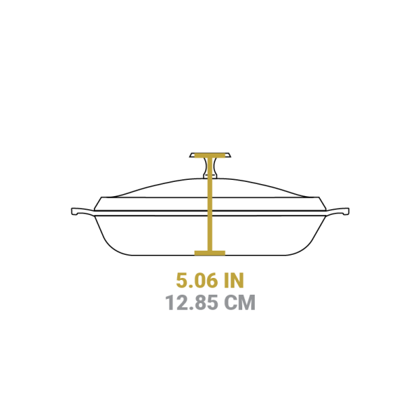 Blacklock 4 Quart Lightweight Cast Iron Braiser