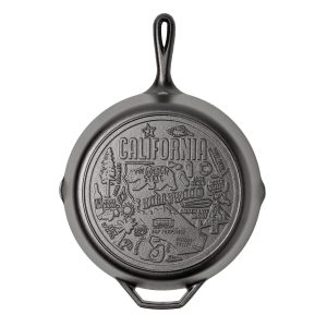 American Road Trip: 12 Inch Seasoned Cast Iron Skillet. California