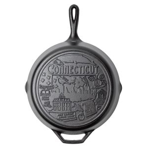 American Road Trip: 12 Inch Seasoned Cast Iron Skillet. Connecticut