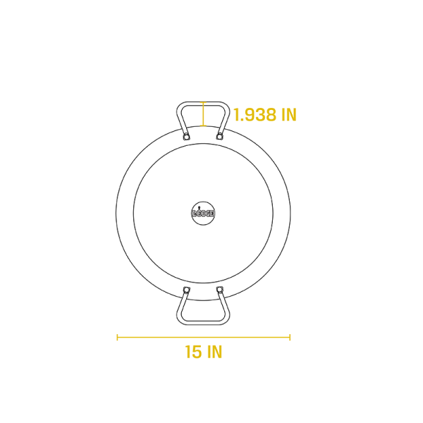 Carbon Steel Dual Handle Pan