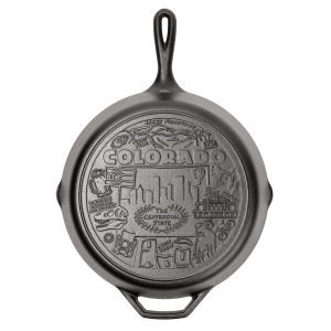 American Road Trip: 12 Inch Seasoned Cast Iron Skillet. Colorado