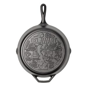 American Road Trip: 12 Inch Seasoned Cast Iron Skillet. Delaware