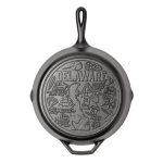 American Road Trip: 12 Inch Seasoned Cast Iron Skillet. Delaware