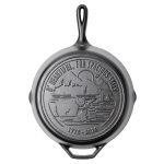 Lodge 12 Inch Seasoned Cast Iron Skillet. Spacious Skies