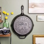 American Road Trip: 12 Inch Seasoned Cast Iron Skillet. Pennsylvania