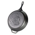 Wildlife Series 13.25 Inch Cast Iron Turkey Skillet