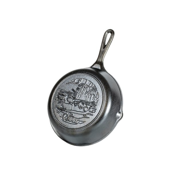Wildlife Series 8 Inch Cast Iron Duck Skillet