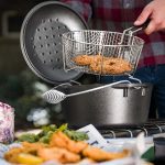 Seasoned Cast Iron Dutch Oven Frying Set