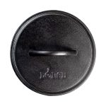 Seasoned Cast Iron Round Grill Press