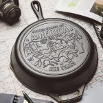 Lodge 10.25 Inch Seasoned Cast Iron Skillet. USA Icons