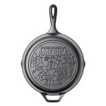 Lodge 10.25 Inch Seasoned Cast Iron Skillet. USA Icons