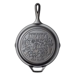 Lodge 10.25 Inch Seasoned Cast Iron Skillet. USA Icons