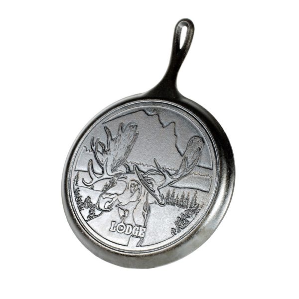 Wildlife Series 10.5 Inch Cast Iron Moose Griddle