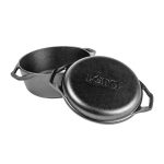 Chef Collection 6 Quart Double Dutch Oven