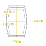 Rectangular Griddle