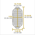 Sportsman's Pro Cast Iron Grill