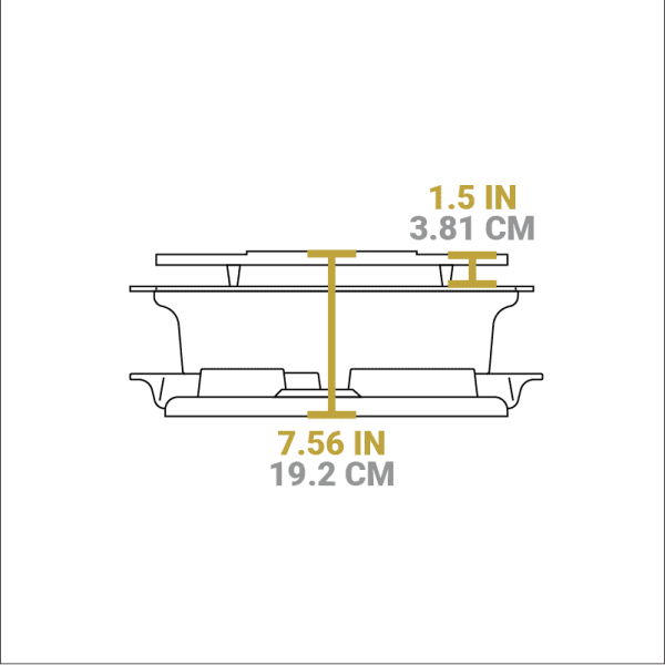 Sportsman's Pro Cast Iron Grill
