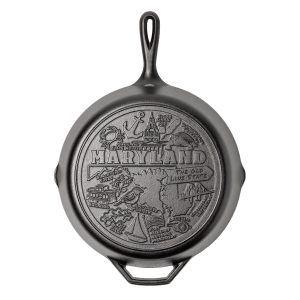 American Road Trip: 12 Inch Seasoned Cast Iron Skillet. Maryland