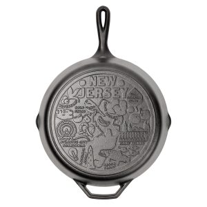 American Road Trip: 12 Inch Seasoned Cast Iron Skillet. New Jersey