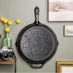 American Road Trip: 12 Inch Seasoned Cast Iron Skillet. Rhode Island