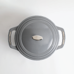 USA Enamel Cast Iron Dutch Oven