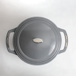 USA Enamel Cast Iron Dutch Oven