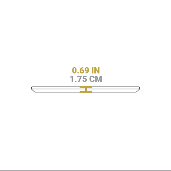 Rectangular Wood Underliner